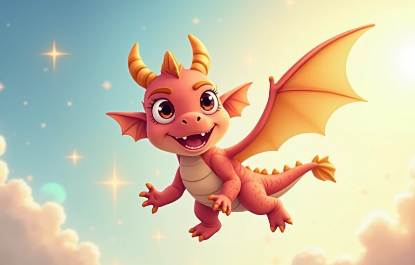 Дракончик вирушив у пригоду