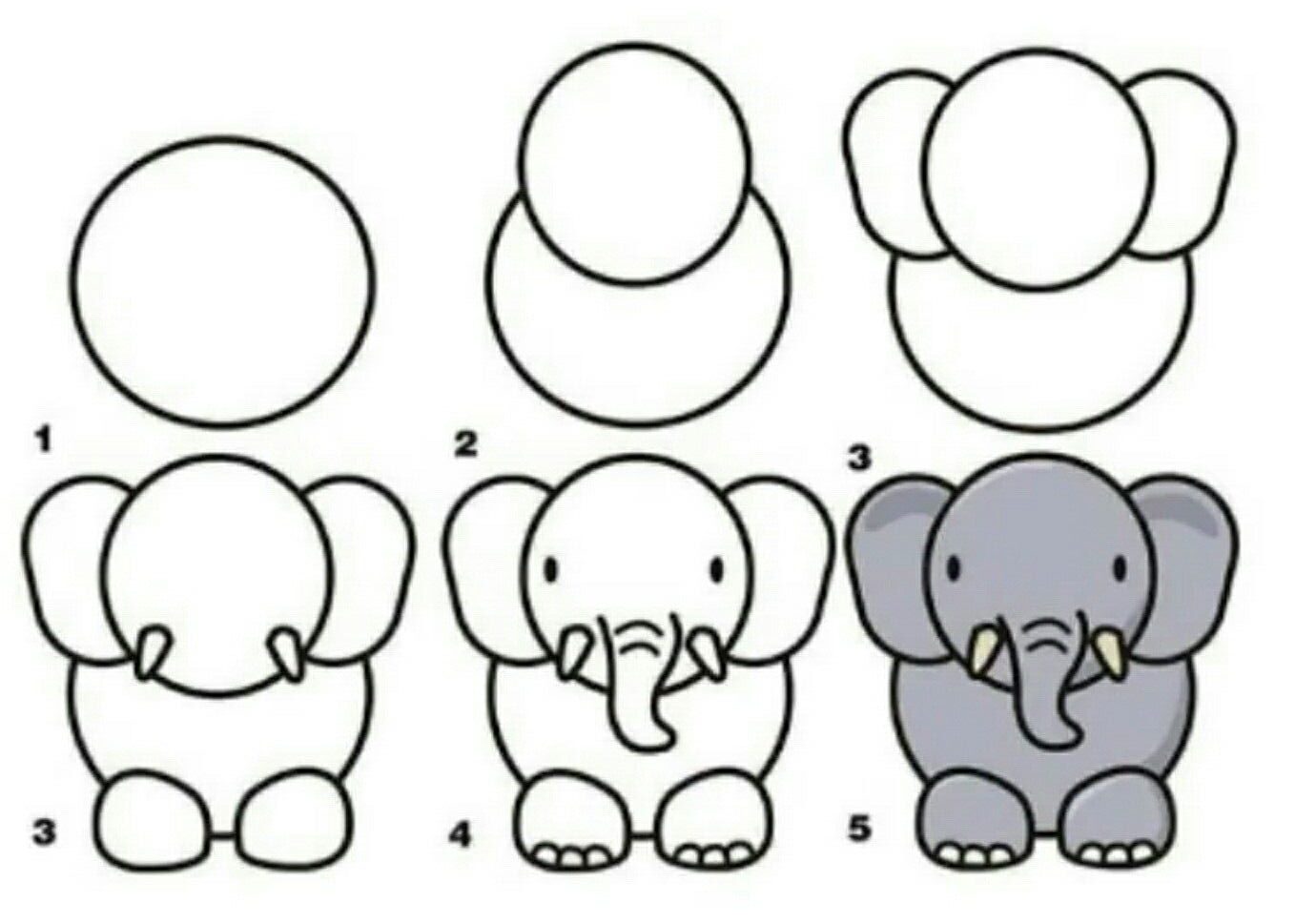 Малюнок слона