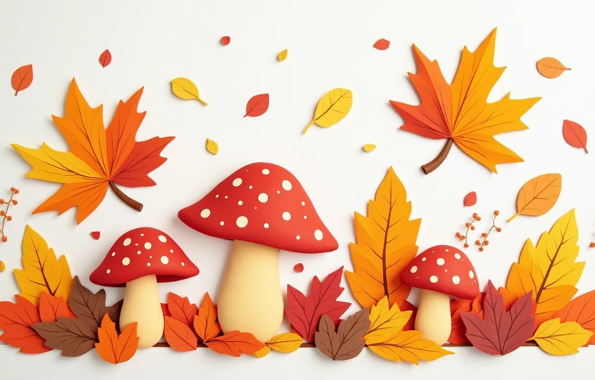 Осінні 3D картини своїми руками